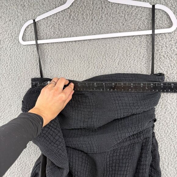 Affliction Women's silk Dress Bailey Tunic Dress Black Premium size 4 - Picture 7 of 13